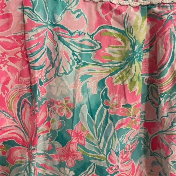 Lilly Pulitzer Aline floral mutli-color dress. Beautiful size 0 - Picture 4 of 11